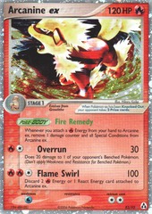 Arcanine ex - 83/92 - Rare Holo
